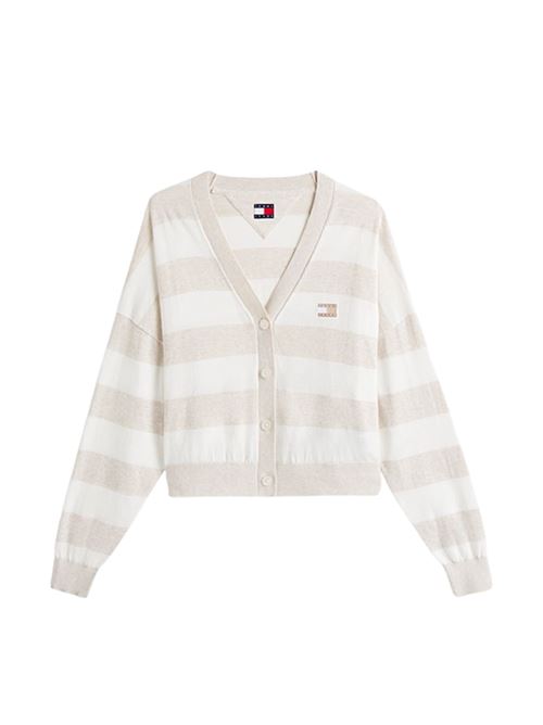 Cardigan in cotone a righe Tommy Jeans | DW0DW20968AE3